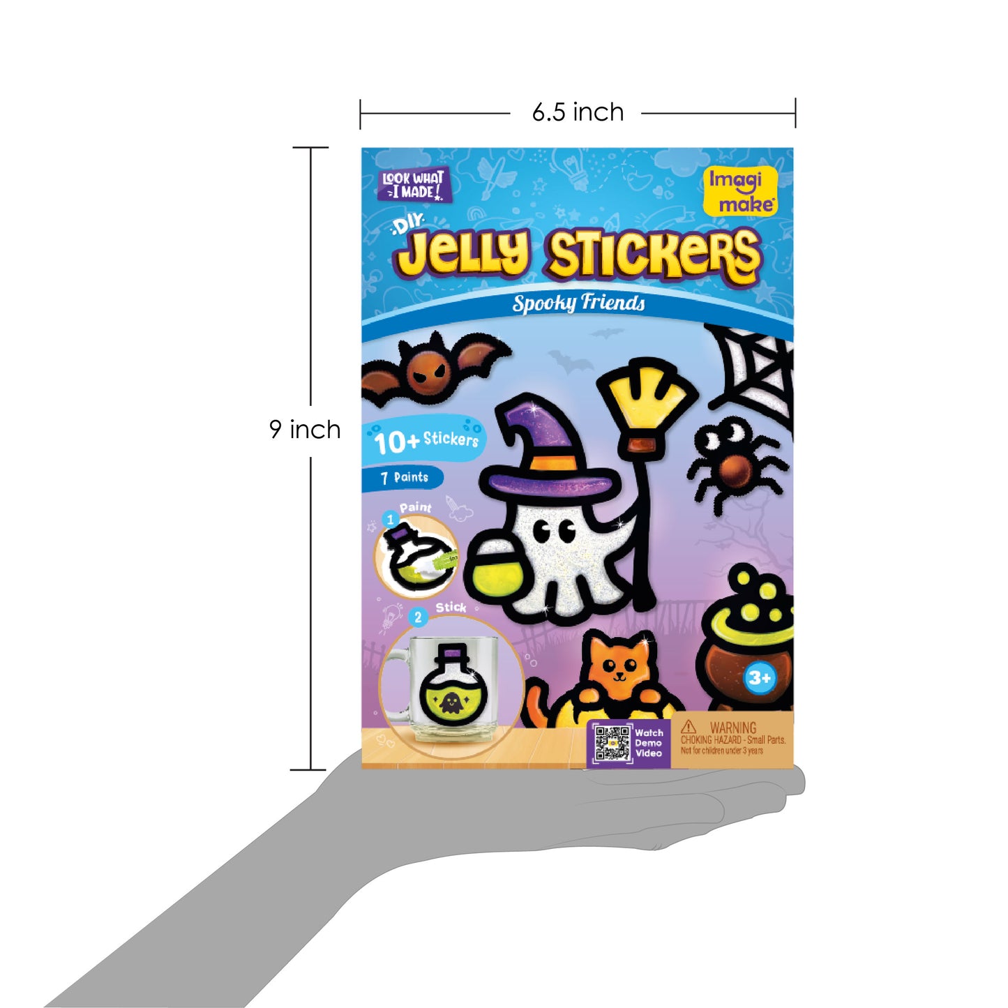 Jelly Stickers Spooky Friends
