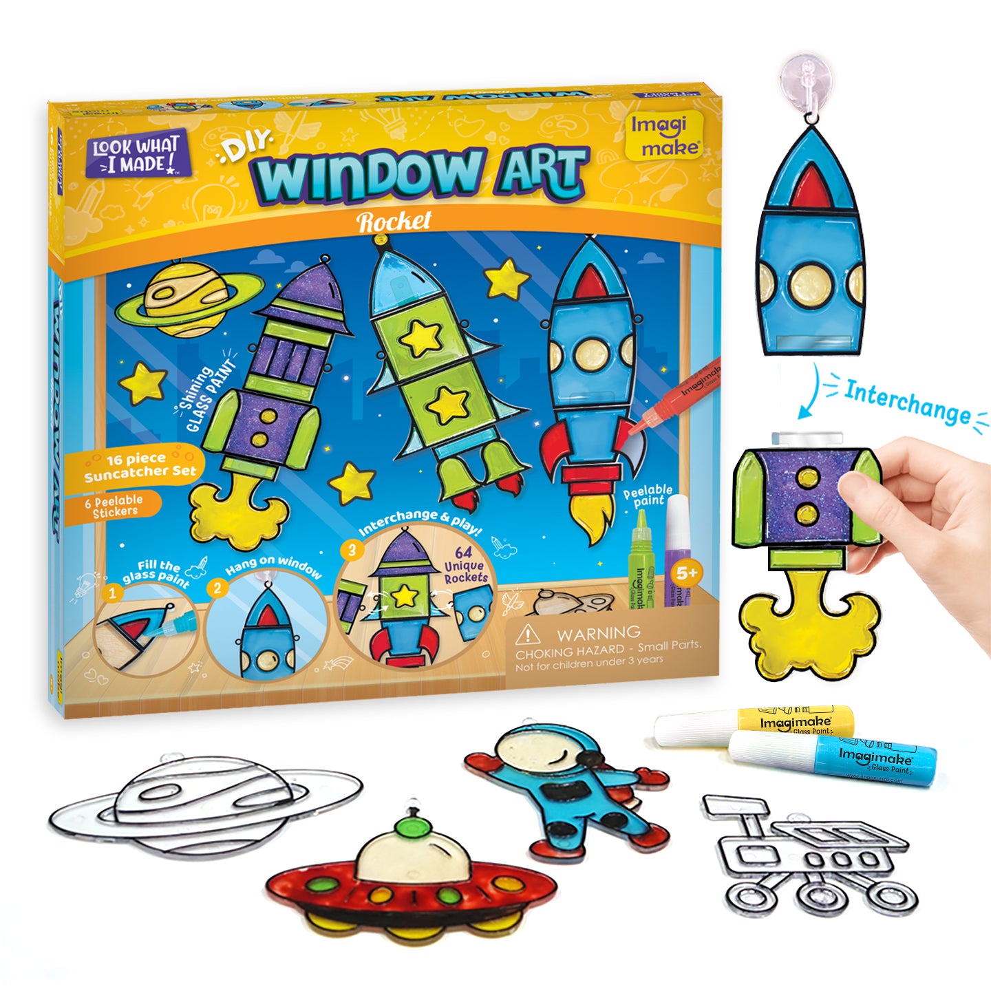 Window Art - Rocket