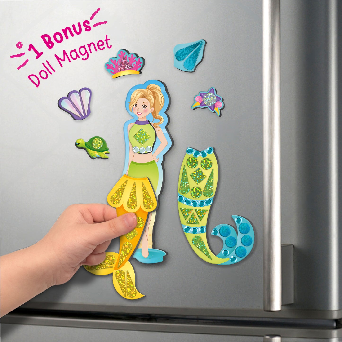 DIY Magnetic Dress-Up Mermaid