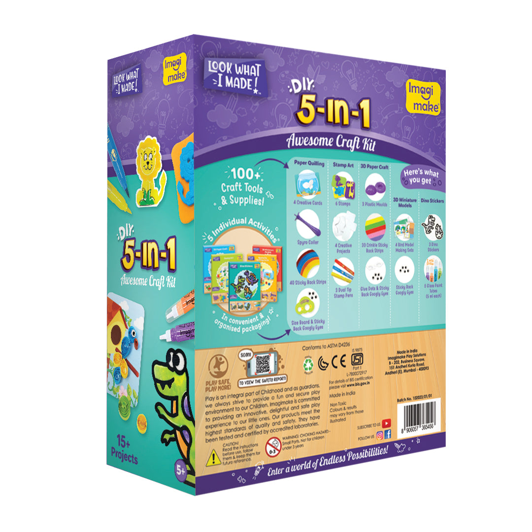 5-in-1 Awesome Craft Kit