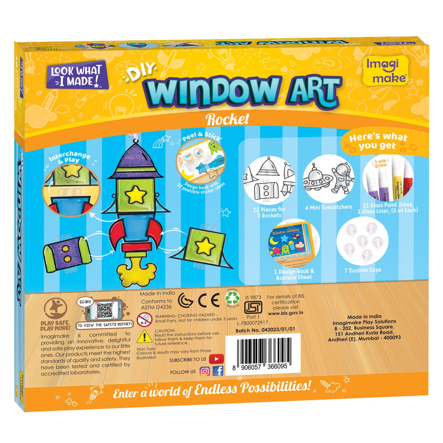 Window Art - Rocket