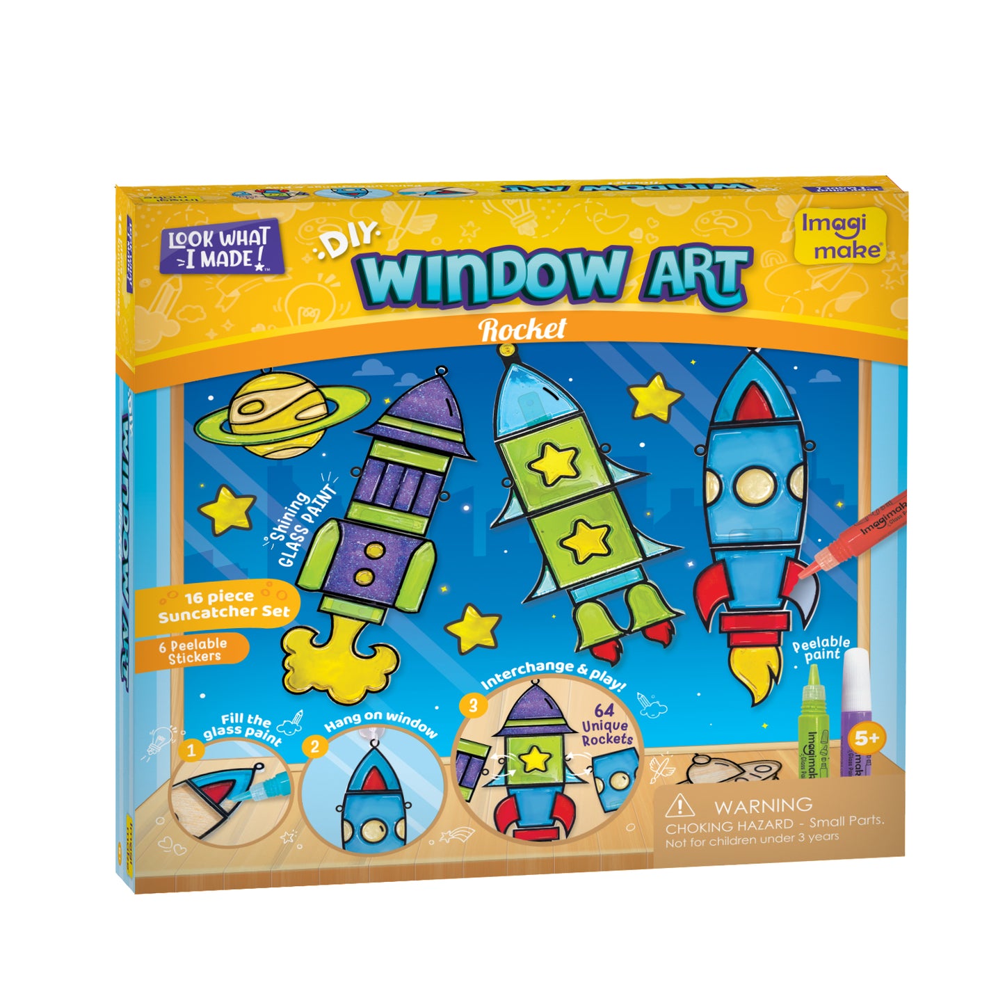 Window Art - Rocket