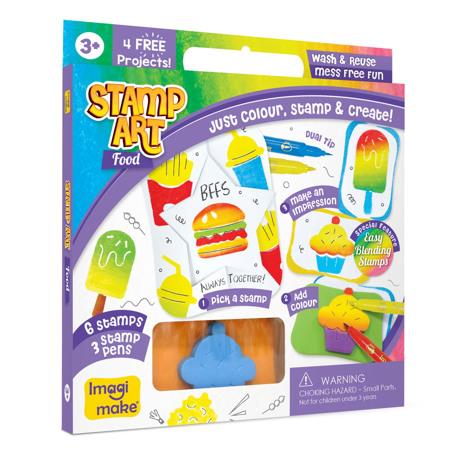 Stamp Art - Food