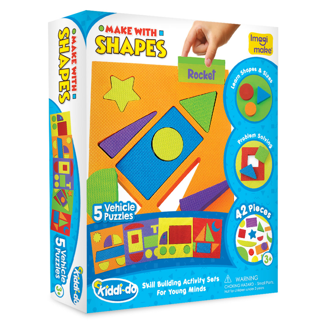 Make with Shapes - Vehicles