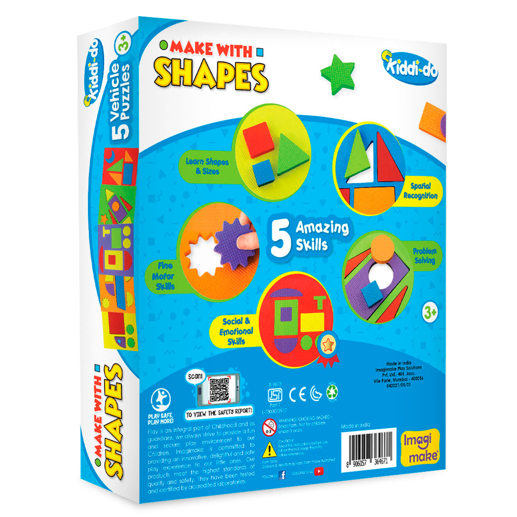 Make with Shapes - Vehicles
