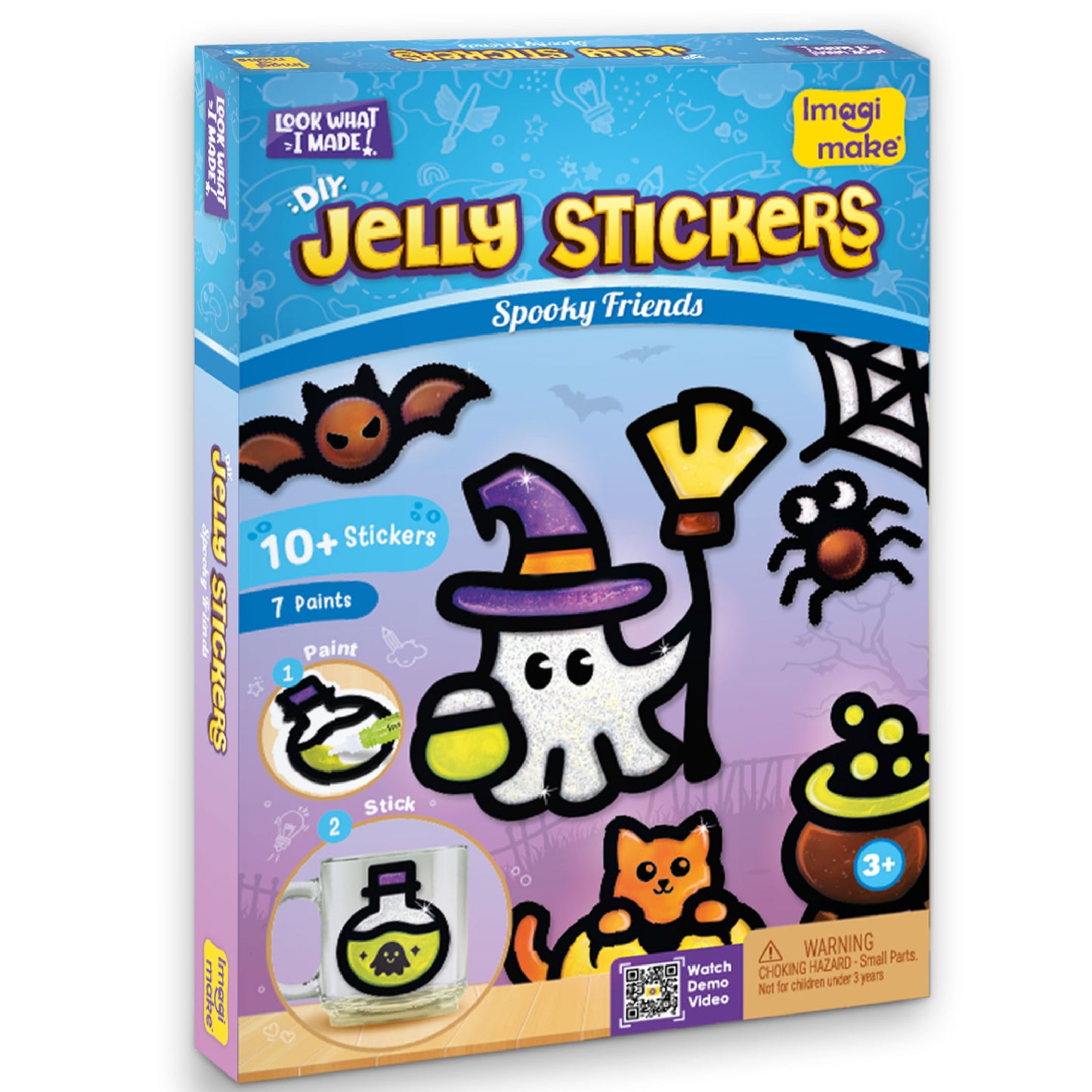 Jelly Stickers Spooky Friends