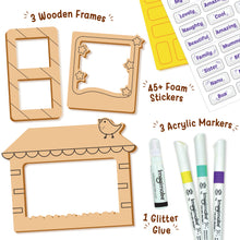 DIY Wood Art Photo Frame