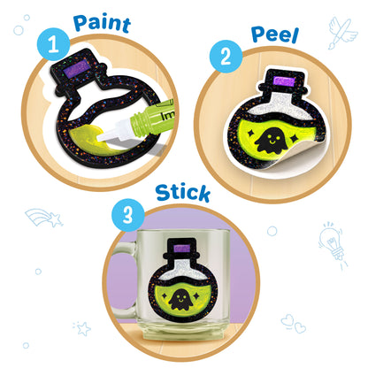 Jelly Stickers Spooky Friends