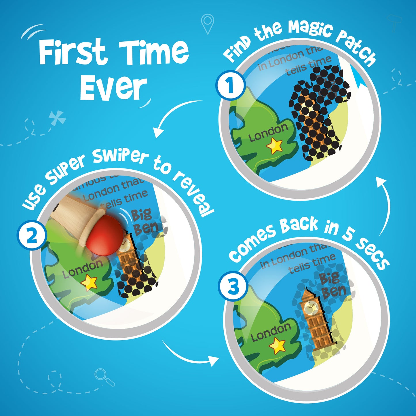 Mapology World with Flags & Flashcards