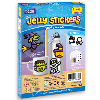 Jelly Stickers Spooky Friends