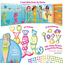 DIY Magnetic Dress-Up Mermaid