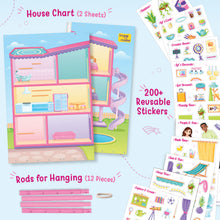 Reusable Sticker Fun - My Dream House Playset