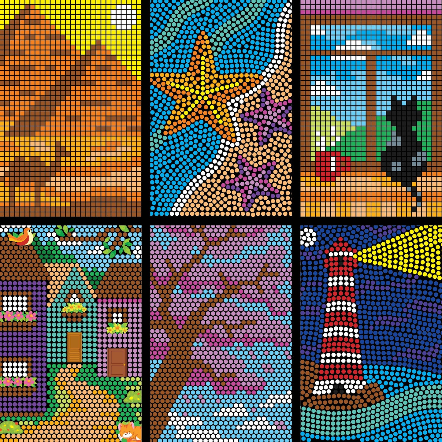Mystery Mosaic - Landscapes