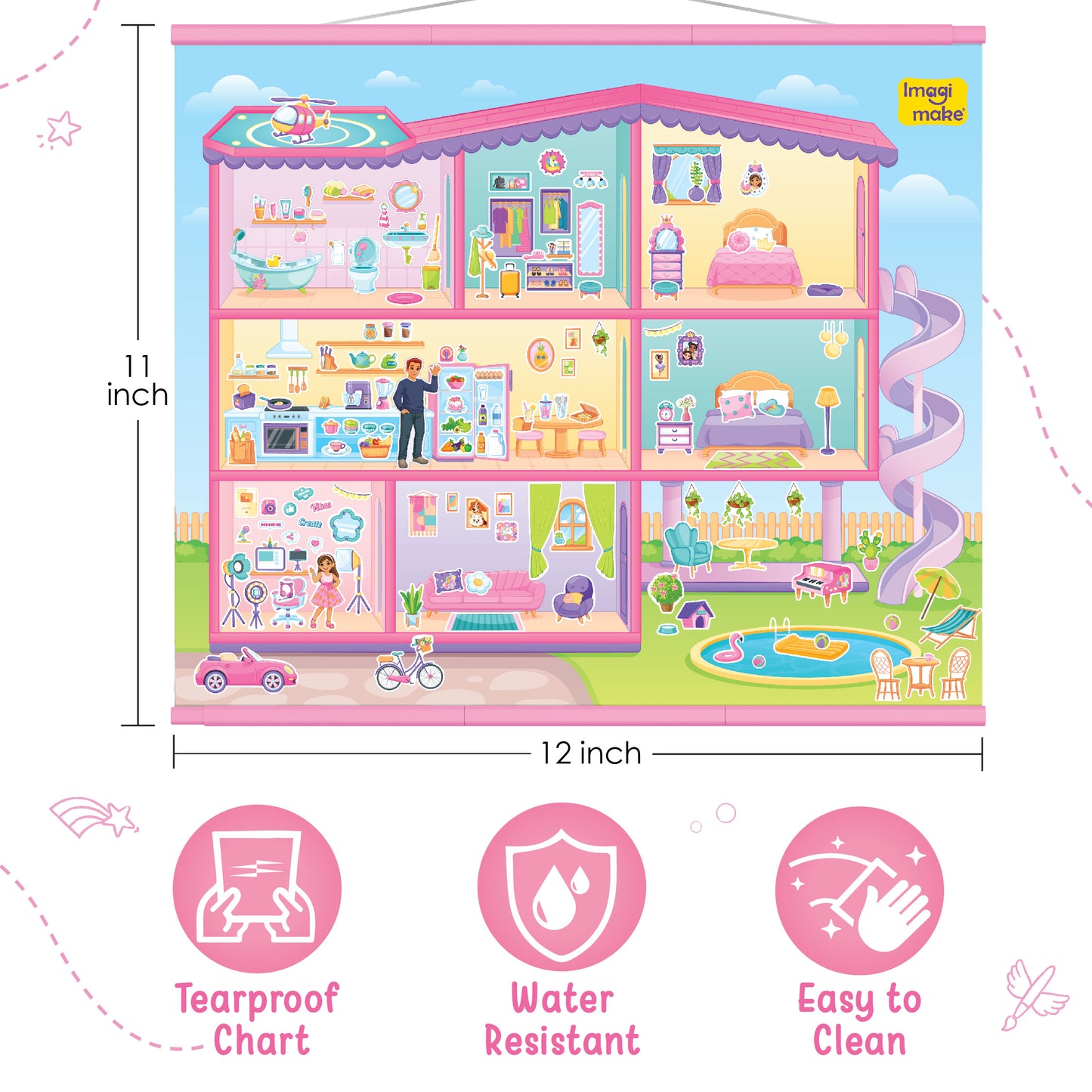 Sticker Fun - My Dream House Playset