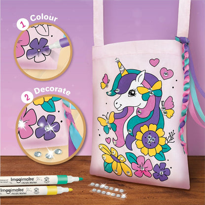 Imagimake DIY Unicorn Fabric Art Kit