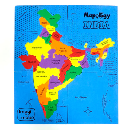 Mapology India Map Puzzles