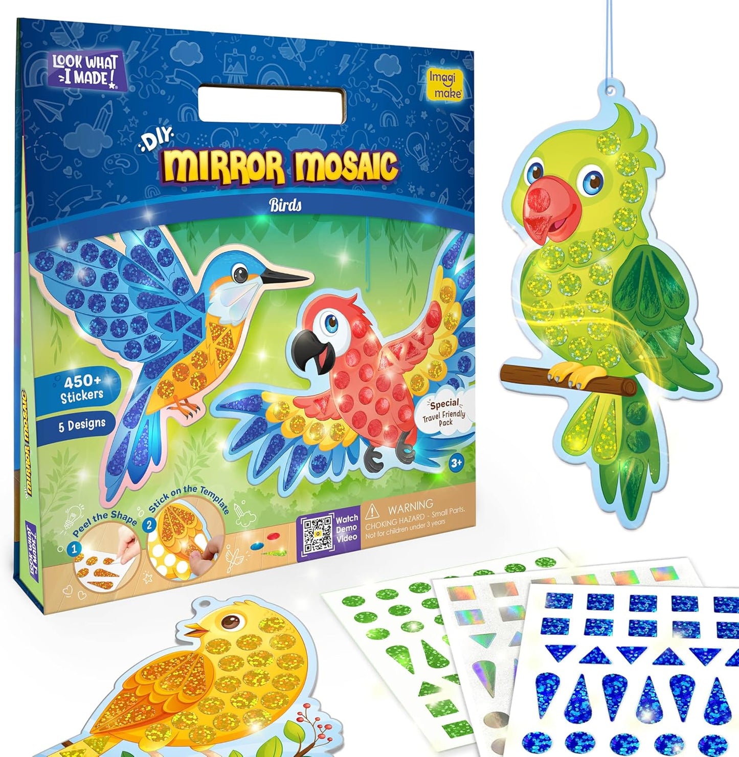 Imagimake Mirror Mosaic Birds