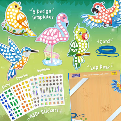 Imagimake Mirror Mosaic Birds