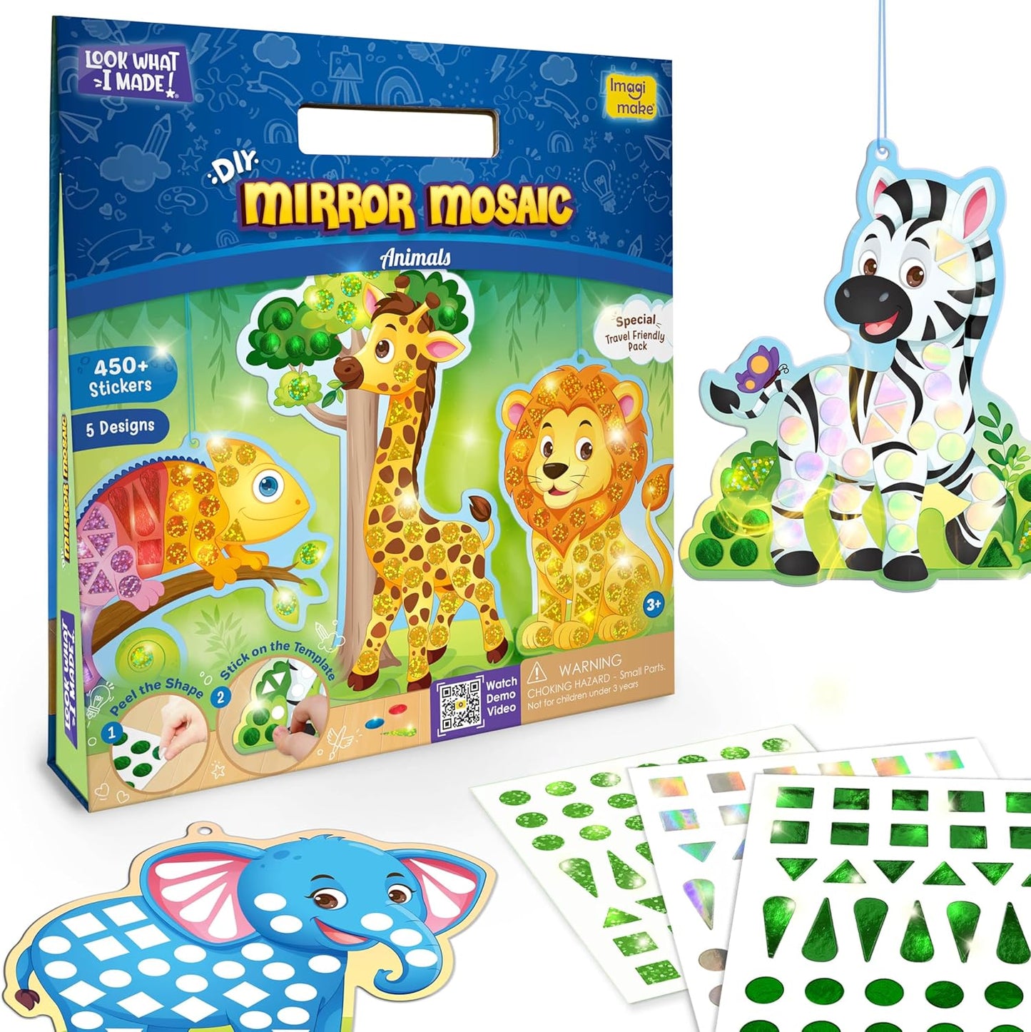 Imagimake Mirror Mosaic Animals