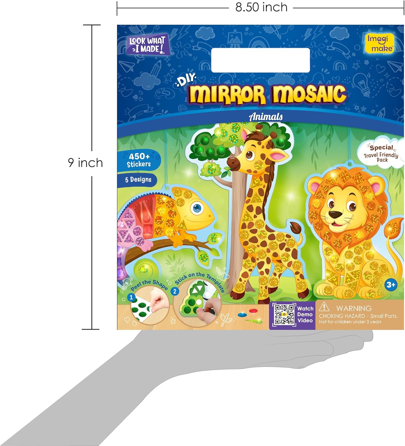 Imagimake Mirror Mosaic Animals