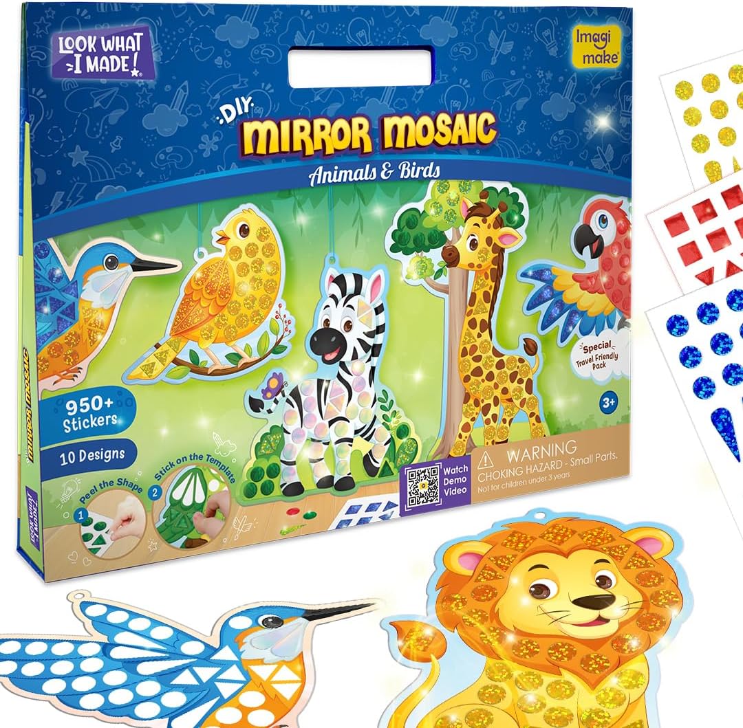 Imagimake Mirror Mosaic Animals & Birds
