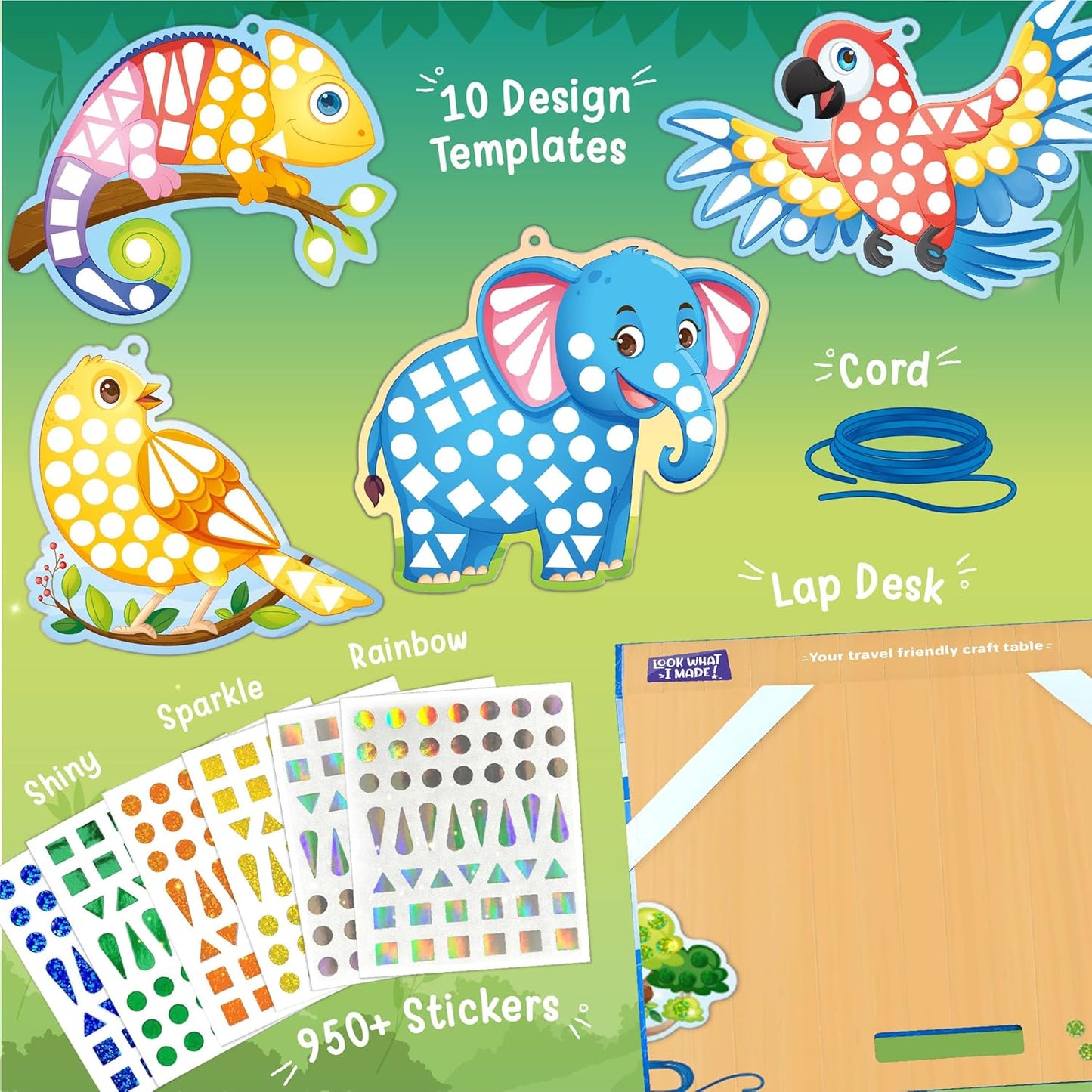 Imagimake Mirror Mosaic Animals & Birds