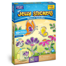 DIY Jelly Stickers - Flowers & Butterflies