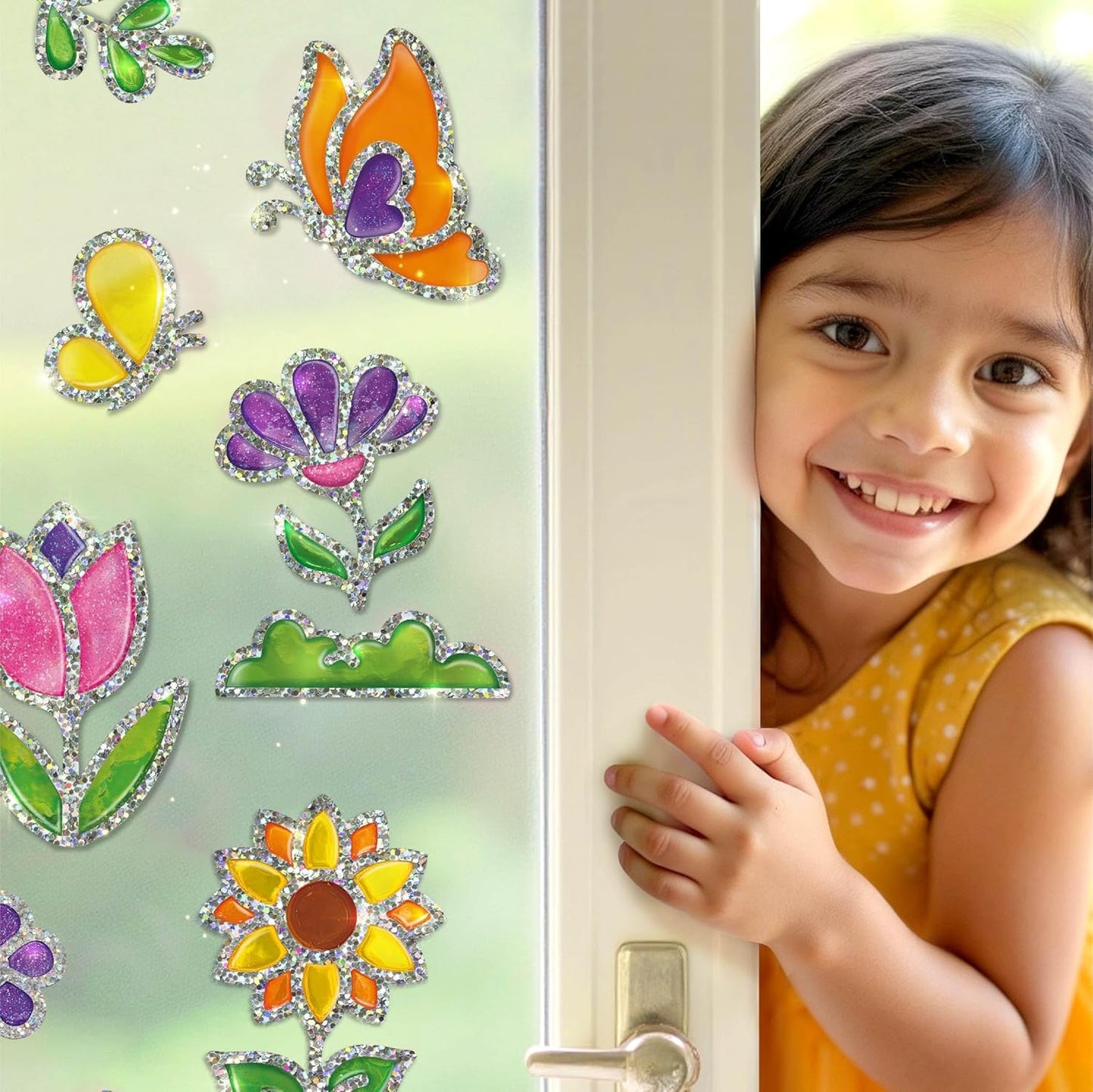 Imagimake DIY Jelly Stickers – Flowers & Butterflies