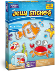 DIY Jelly Stickers - Ocean