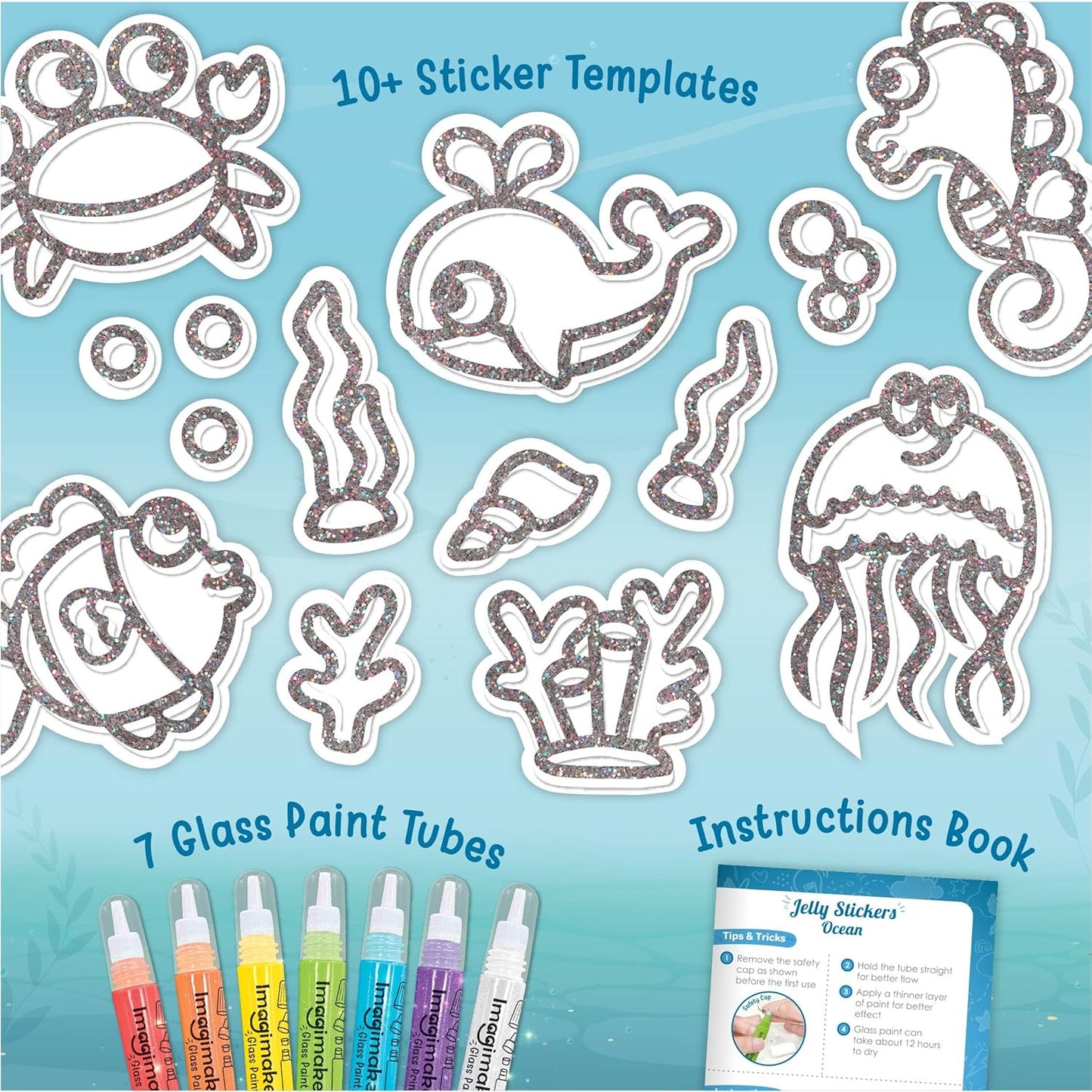 Imagimake DIY Jelly Stickers - Ocean