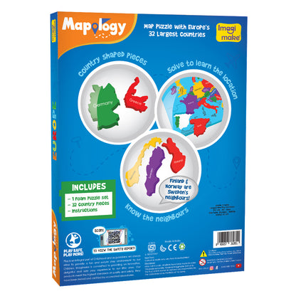 Mapology Europe Map Puzzle