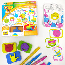 Stamp Art - Smiley