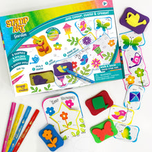 Stamp Art - Garden