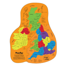 Mapology United Kingdom with Capitals