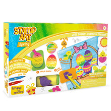 Stamp Art - Spring
